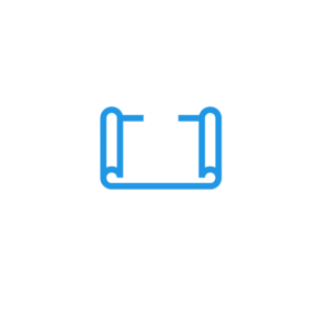 Logo for Blueprint Finance with blue square brackets surrounding a white stylized 'BPF' where 'P' is merged with a dollar sign, followed by the company name in elegant, sans-serif font.